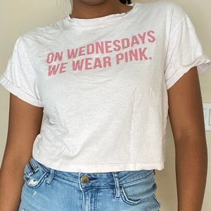 Mean Girls Wednesday Crop Top